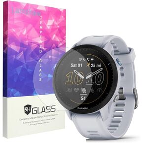Compatible for Garmin Forerunner 955 Screen Protector, Lamshaw [3 Pack] 9H Tempered Glass Screen Protector Film Compatible for Garmin Forerunner 955 GPS Running Smartwatch (3 Pack)