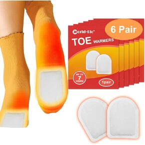 Foot Toe Warmers Adhesive Disposable, Insole Foot Warmers for Feet, Foot Warmers for Men Women - Ultra Thin, Air Activated, Up to 7 Hours of Heat, 40/30/20/12/6 Pair