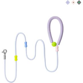 Lightweight Dog Leash, 4.9ft Adjustable Dog Training Leash Anti-Choking Swivel Lockable Hook and Comfortable Handle,Hands Free Lead Leashes for Small Dogs or Medium Dogs in Kuwait