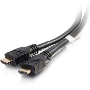 C2G HDMI Cable, 4K, High Speed & Active HDMI Cable, CL3, 60Hz, 50 Feet (15.24 Meters), Black, Cables to Go 41415