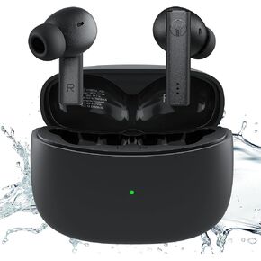 TREBLAB X8 - True Wireless Earbuds, Active Noise Cancelling, Exceptional Sound, Dual ENC Mics for Calls, IPX5, 40H Play, Comfortable Fit for Sports, Work, Travel, Gym. Bluetooth 5.4 Wireless Earbuds