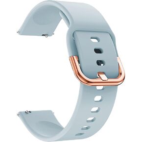 20mm Universal Quick Release watch band for Polar lgnite 3 2 Pacer Unite Soft silicone Strap with Metal Buckle for women