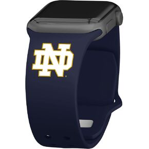 Affinity Bands Notre Dame Fighting Irish Silicone Sport Band compatible with Apple Watch