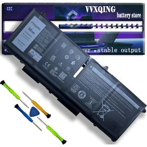 07KRV 58WH Laptop Battery Compatible with Dell Latitude 5330 5430 5530 Precision 3570 Series Notebook P137G005 0Y86WG Y86WG 08WRCR 0H4PVC H4PVC O7KRV M69D0 078FWY