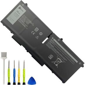 FK0VR 58Wh Battery Replacement for Dell Latitude 7430 7330 5330 2-in-1 Series Latitude 7530 7430 7330 5330 Series P133G P133G002 P134G P134G002 Series 15.2V 3625mAh