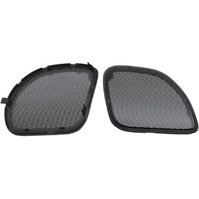 Hogtunes RG RM Grill Black Front Speaker Grills (2 Pack), Fits 2015-2024 Harley-Davidson Road Glide Models