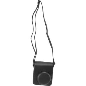 Protective Mini Camera Case, PU Leather Camera Case Mini Instant Camera Bag with Adjustable Shoulder Strap Photography Portable Instant Camera Case Replacement Fit for Mini 40 (Black)