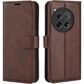 Flip Case for 12 OnePlus 12 Wallet PU Leather Magnetic Protective Cellphone Case for One Plus 12 Folio Book Cover with Stand (Blue)