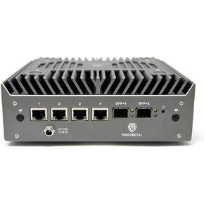 Protectli Vault Pro VP6670-6 Port, Micro Appliance/Mini PC - Intel i7, 2X 10G SFP+ & 4X 2.5G Ports, DDR5 RAM, M.2 NVMe or SATA SSD Storage, AES-NI, Barebones