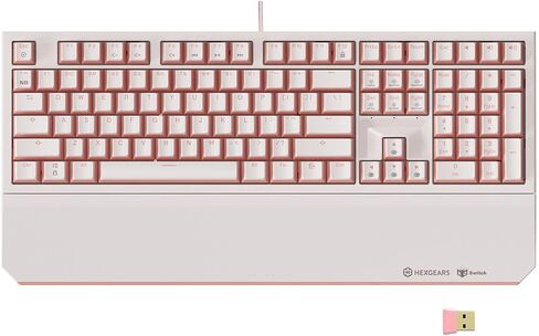 Hexgears X5pro Wireless Mechanical Keyboard, 3 Mode BT5.0/2.4G/USB-C Mechanical Keyboard with Kailh Box Blue Switch, Hot Swappable 108 Keys Full Size Keyboard for Windows All Laptop Mac in Saudi Arabia