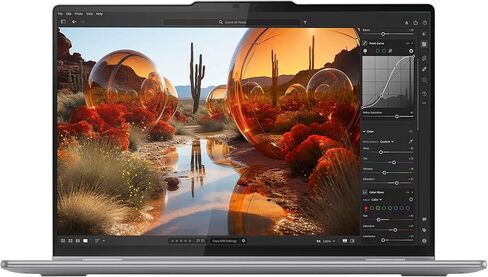 Lenovo Yoga 7 2-in-1 2-in-1 Laptop 16.0" Touchscreen WUXGA Display (AMD Ryzen 5 8640HS, 8GB LPDDR5, 1TB M.2 PCIe SSD, Active Pen, Win 11 Pro) w/MS 365 Personal, DKZ USB Port Expander in Saudi Arabia