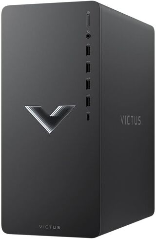 كمبيوتر مكتبي HP 2023 Victus 15L للألعاب، معالج AMD 6-Core Ryzen 5600G (يصل إلى 4.4 جيجاهرتز)، ذاكرة الوصول العشوائي 32 جيجابايت، 1 تيرابايت NVMe + 1 تيرابايت HDD، AMD Radeon RX6400، ماوس ولوحة مفاتيح، ويندوز 11 هوم، فضي ميكا in Saudi Arabia