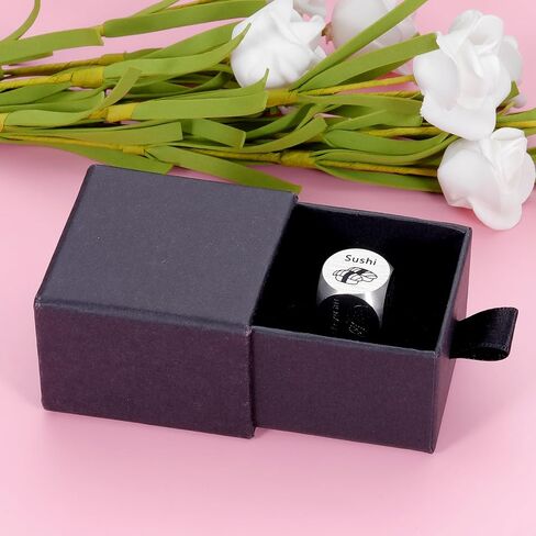 Funny Food Dice White Elephant Gifts, 11th Anniversary Steel Gifts for Men Women Boyfriend Girlfriend, Date Night Ideas for Couples Husband Wife, Husband Mens Stocking Stuffers in Kuwait