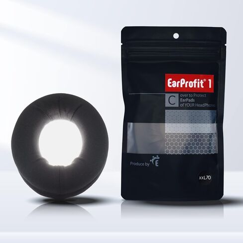 NewType Headphone Cover Smooth & Deodorant Made in Japan (Black, XM60) in Saudi Arabia