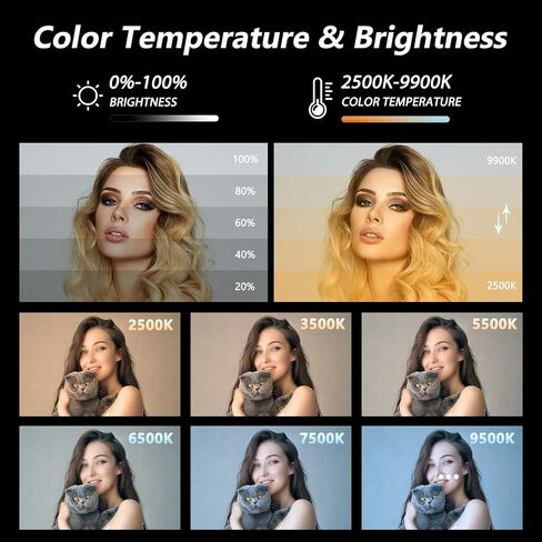عصا إضاءة محمولة، ضوء أنبوبي استوديو RGB محمول مع 1000 لومن و2600 مللي أمبير في الساعة قابلة لإعادة الشحن وقابلة للتعديل ولون وسطوع، عصا إضاءة LED للتصوير الفوتوغرافي والفيديو والألعاب in Saudi Arabia