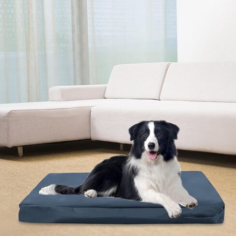 Waterproof Dog Bed Cover,Washable Dog Crate Pad Replacement Cover,Removable Pet Dog Crate Pad Replacement Covers for 42 Inch Crate,Water Absorbable Pet Puppy Bed Cover for Dog Cat,40Lx27Wx4H inch in Kuwait