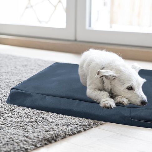 Waterproof Dog Bed Cover,Washable Dog Crate Pad Replacement Cover,Removable Pet Dog Crate Pad Replacement Covers for 42 Inch Crate,Water Absorbable Pet Puppy Bed Cover for Dog Cat,40Lx27Wx4H inch in Kuwait