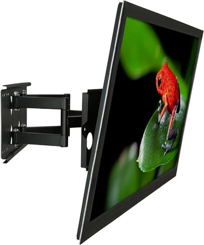 Mount-It! Full Motion TV Wall Mount | Heavy-Duty Dual Arm Articulating TV Bracket for 50-70 Inches Screen | VESA Compatible up to 800x450mm | 200 Lbs Capacity in Saudi Arabia