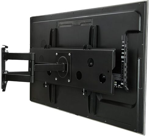 Mount-It! Full Motion TV Wall Mount | Heavy-Duty Dual Arm Articulating TV Bracket for 50-70 Inches Screen | VESA Compatible up to 800x450mm | 200 Lbs Capacity in Saudi Arabia