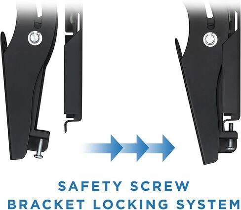 Mount-It! Full Motion TV Wall Mount | Heavy-Duty Dual Arm Articulating TV Bracket for 50-70 Inches Screen | VESA Compatible up to 800x450mm | 200 Lbs Capacity in Saudi Arabia