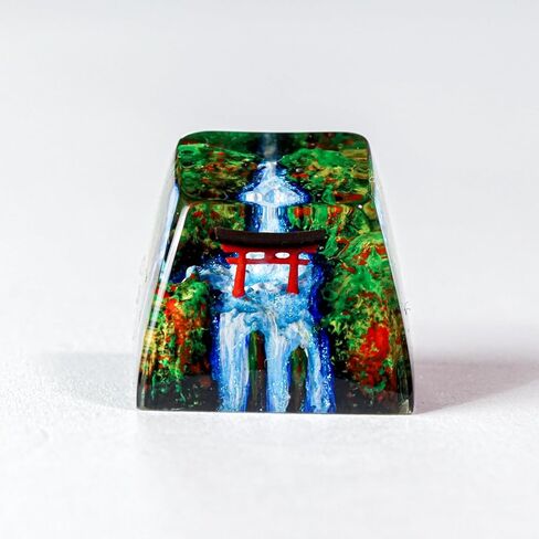 DATKEY Purple Orange Background koi Artisan Keycap Koi Resin Keyboard Keycaps Cute Keycaps Artisan Keycap Aesthetic Keycaps Custom Keycaps Koi Gifts for Gaming Lover Gamer Man On Anniversary Birthday in Saudi Arabia