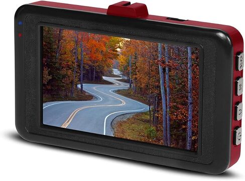 Minolta MNCD37 Full HD 1080P Wide Angle Car Dashboard Camera with G-Sensor, Loop Recording & 3" LCD Screen in Saudi Arabia