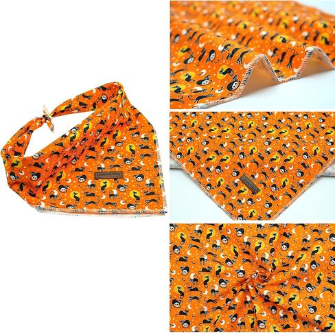 الأسد القلب المجد الخريف منقوشة الكلب باندانا هالوين اليقطين الكلاب باندانا 1 حزمة قابل للغسل لينة الكلب وشاح، مربع قابل للتعديل الكلب عصابات للكلاب المتوسطة الكبيرة in Kuwait