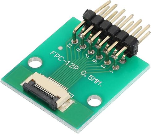 MECCANIXITY FFC FPC Connector Board 4 Pin 0.5mm 2.54mm to 1.0mm 2.54mm PCB Converter Board for DVD/Digital Cameras/Laptops in Saudi Arabia
