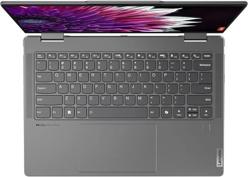 Lenovo Yoga 7i 2 في 1 AI PC 2 في 1 كمبيوتر محمول 14.0 بوصة شاشة لمس IPS WUXGA (Intel Ultra 5-125U، 16 جيجابايت LPDDR5X، 1 تيرابايت SSD، قلم نشط، لوحة مفاتيح بإضاءة خلفية، بصمة الإصبع، 2 Thunderbolt 4، WiFi 6E، فوز 11 هوم) in Saudi Arabia