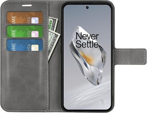 حافظة قابلة للطي لهاتف 12 OnePlus 12 محفظة من جلد البولي يوريثان حافظة هاتف محمول واقية مغناطيسية لهاتف One Plus 12 غطاء كتاب قابل للطي مع حامل (أزرق) in Saudi Arabia