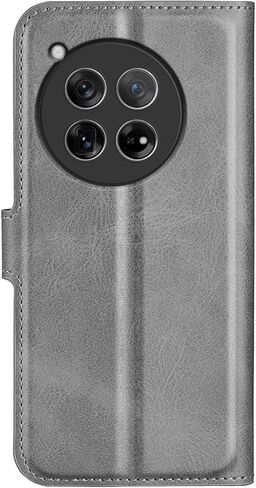 حافظة قابلة للطي لهاتف 12 OnePlus 12 محفظة من جلد البولي يوريثان حافظة هاتف محمول واقية مغناطيسية لهاتف One Plus 12 غطاء كتاب قابل للطي مع حامل (أزرق) in Saudi Arabia
