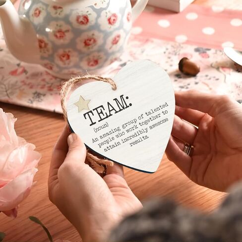 Teacher Appreciation Gifts,Teacher Wooden Heart Hanging Ornament, Teacher Hanging Ornament for Christmas Tree, Thank You Teacher Gifts,It's A Good Day to Teach Tiny Humans Decorative 681 in Kuwait