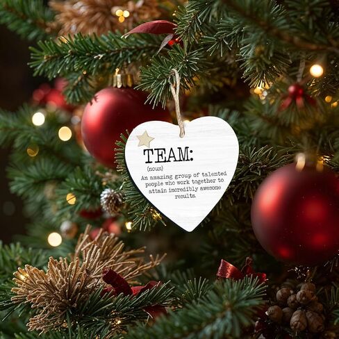 Teacher Appreciation Gifts,Teacher Wooden Heart Hanging Ornament, Teacher Hanging Ornament for Christmas Tree, Thank You Teacher Gifts,It's A Good Day to Teach Tiny Humans Decorative 681 in Kuwait
