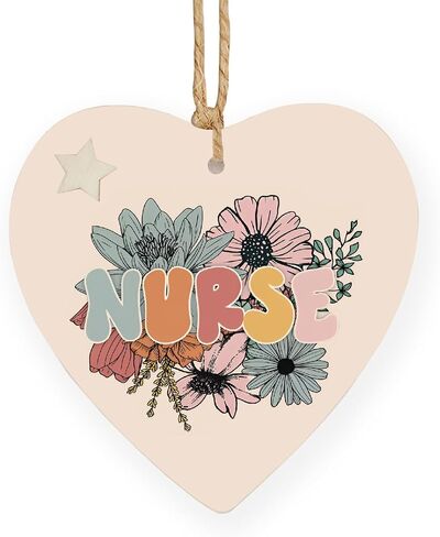 Teacher Appreciation Gifts,Teacher Wooden Heart Hanging Ornament, Teacher Hanging Ornament for Christmas Tree, Thank You Teacher Gifts,It's A Good Day to Teach Tiny Humans Decorative 681 in Kuwait