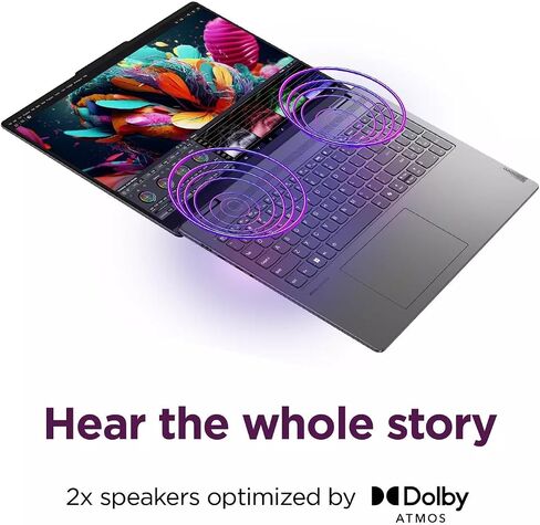 لاب توب Lenovo Yoga 7i 2 في 1 - شاشة لمس 16 بوصة FHD+ - Ultra 5 125U - قارئ بصمات الأصابع - لوحة مفاتيح بإضاءة خلفية - Wi-Fi6 - رسومات Intel HD - Win 11 Pro مع 2021 Pro Office مدى الحياة (16 جيجابايت DDR5، 2 تيرابايت SSD) in Saudi Arabia