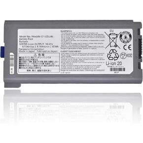 New CF-VZSU46 CF-VZSU46U Laptop Battery for Panasonic Toughbook CF-30 CF-31 CF-53 MK1/MK2/MK3/MK4 CF-53AAGZX1M Series CF-VZSU46S CF-VZSU71U CF-VZSU72U 10.65V/8.55Ah 9cell