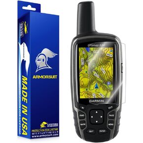 ArmorSuit 2 Pack Screen Protector Compatible with Garmin GPSMAP 62 62s 62sc 62st 62stc 64 64s 64st (2.6-Inch) HD Clear MilitaryShield Film - Made in The USA