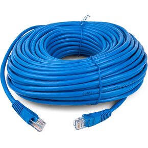 Steren 100-Feet Molded Cat5E UTP Patch Cable (308-600BL)