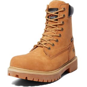 Timberland PRO Men's Direct Attach 8 Inch Soft Toe Insulated Waterproof Industrial Work Boot, Wheat-2024 New, 13 Wide