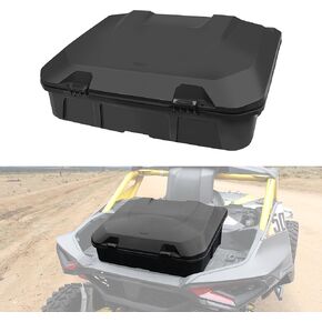 96L Rear Storage Cargo Box for Maverick R, Waterproof Bed Tool Rear Trunk Box Compatible with Can Am Maverick R X RS 2024+ Accessories Replace #715007182