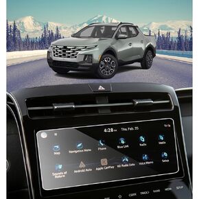 for 2022 2023 2024 Hyundai Santa Cruz 10.25 Inch HD Touch Screen Protector Tempered Glass 9H Hardness Anti-Fingerprint Car Radio Accessories