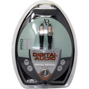 AUDIOVOX Acoustic Research PR180 Fiber Optical/Toslink Digital Cable (3 feet) - PR180N