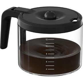 12-Cup Coffee Pot Replacement Compatible with Keurig 5000 K-Duo Essentials & K-Duo Essentials Hot & Cold Brewer Models (NOT Fit K-DUO 5100 Single Server Model)