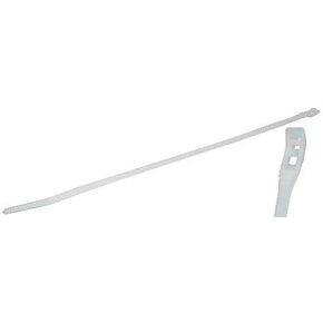 NTE Electronics 04-14120LP9 Cobra روابط كبل نايلون منخفضة المظهر، 120 رطل. قوة الشد، الطول 40.64 سم، العرض 0.300 سم، السمك 0.075 سم، طبيعي (عبوة من 100 قطعة) in Kuwait