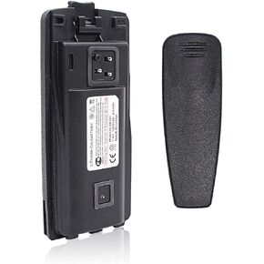 RLN6351 RLN6308 RLN6305 1800mAh Li-ion Battery for Motorola CP110 RDU2020 RDU4100 RDU4160D RDV2020 with 1 Pcs Belt Clip