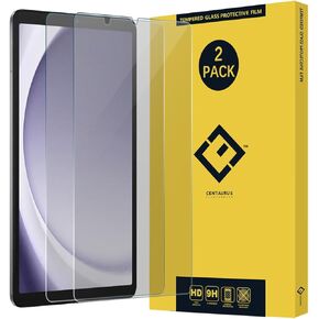 DUNSIHUI 2Pcs Galaxy Tab A9 Screen Protector X110 8.7",Anti-Scratch 9H HD Clear No-Bubble Tempered Glass Screen Protector Protective Film For Sam sung Galaxy Tab A9 SM-X110 X110 8.7 Inch