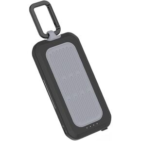 XWIN 10000mAh Waterproof Power Bank: Outdoor Portable Fast Charger with USB C PD 20W, IP67 Rugged Heavy Duty and Flashlight for Camping or Hiking, Compatible for iPhone, iPad, Samsung Galaxy, Android
