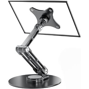 UPERFECT 75mm VESA Mount Monitor Stand - Foldable Small Monitor Stand for 15.6" 16" 17" 17.3" inch Portable Monitor, Tabletop, Portable, Mobile Display Arm Stand Lay Flat Support VESA 75 * 75mm