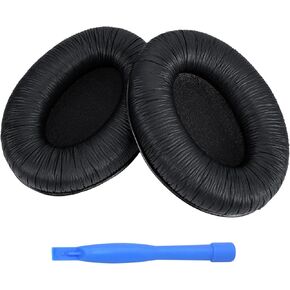 Ear Pads Replacement for Sennheiser HD280/HD280-13/HD280-Pro/HD281/HMD280/HMD280 Pro/HMD280-13/HMD281/HMD281 Pro Headphones by MMOBIEL - Memory Foam and Protein PU Ear Pad Cushions - Black
