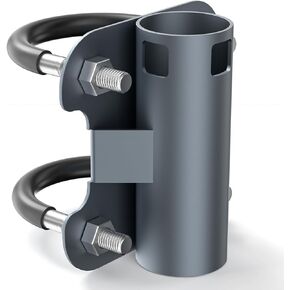 Starlink Mount Kit Gen 2 Starlink Mounting U-Bolt Pipe Converter for Starlink V2 Pipe Converter Starlink Mounting Bracket Stand للسفر RV، السقف، اليخوت، التخييم، في الهواء الطلق in Kuwait